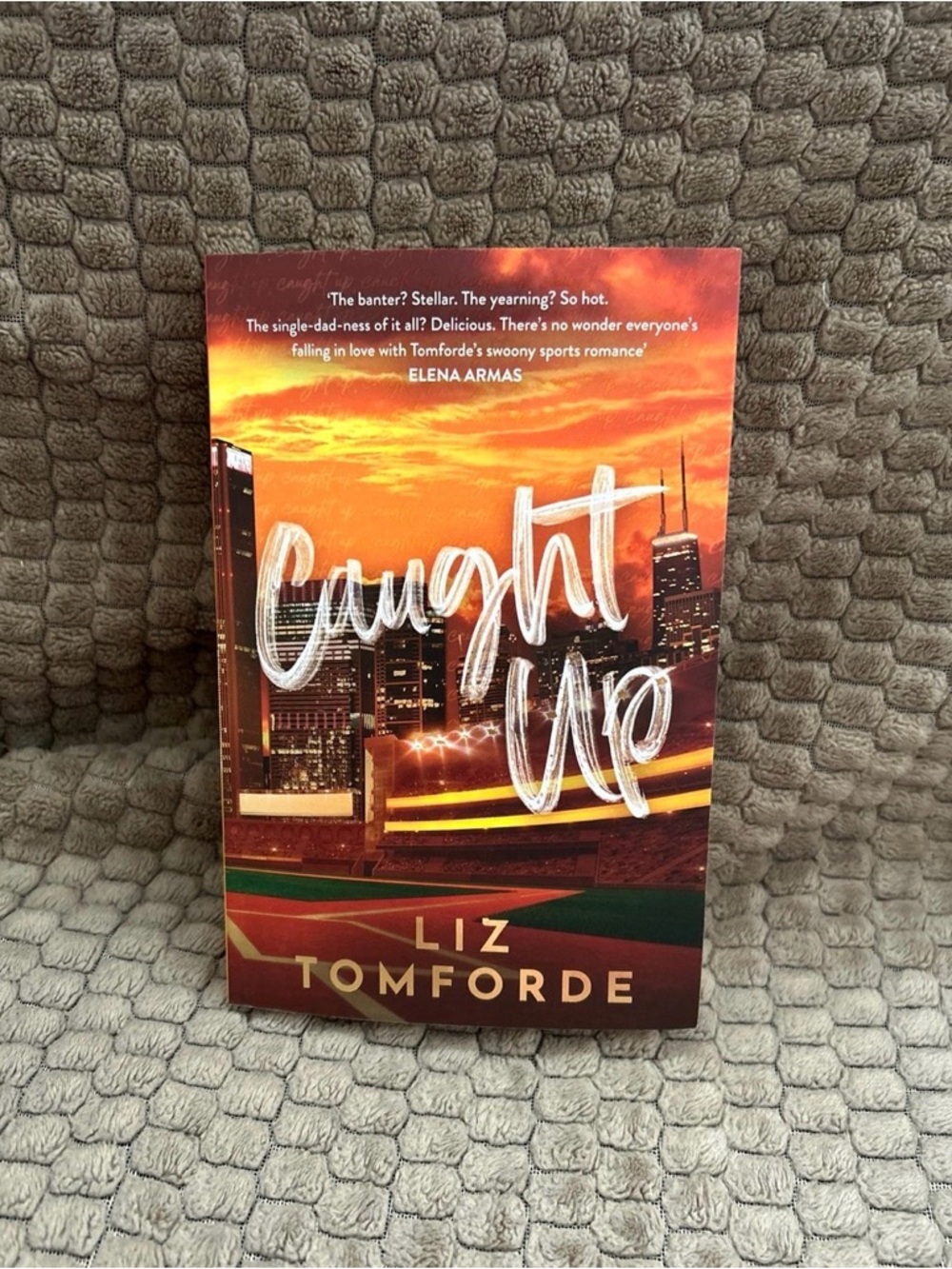 Caught Up by Liz Tomforde - Orange Sunset Cover